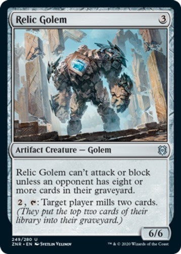 Relic Golem - Zendikar Rising - English - NM - MTG
