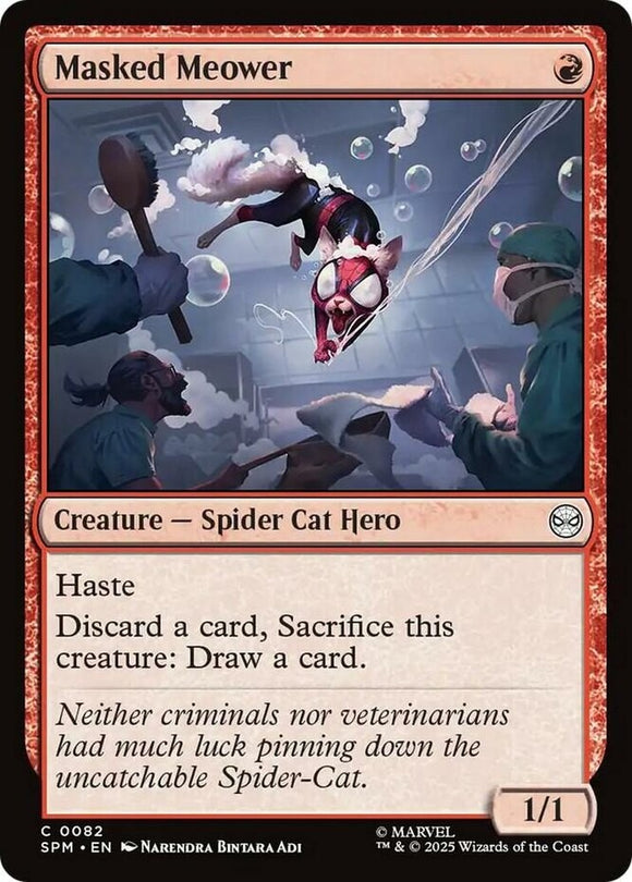 Masked Meower - Marvel's Spider-Man - English - NM - MTG
