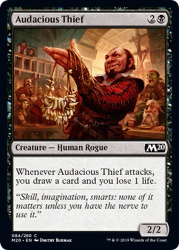 Audacious Thief - Core Set 2020 (M20) - English - NM - MTG