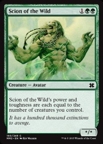 Scion of the Wild - Modern Masters 2015 - English - NM - MTG