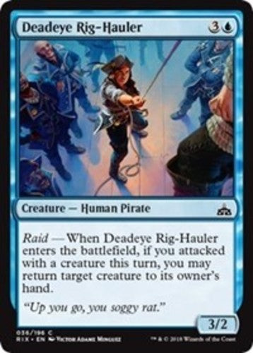 Deadeye Rig-Hauler - Rivals of Ixalan - English - NM - MTG