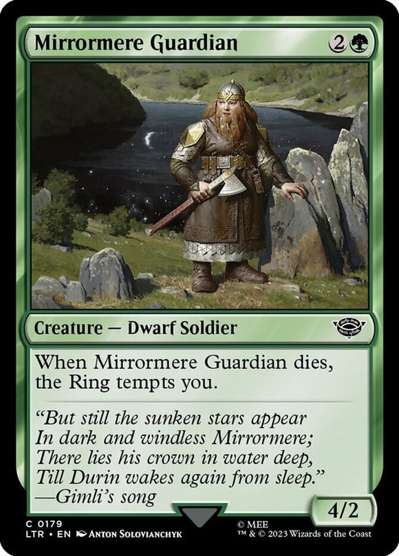 Mirrormere Guardian - Lord of the Rings - English - NM - MTG