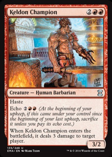 Keldon Champion - Eternal Masters - English - NM - MTG