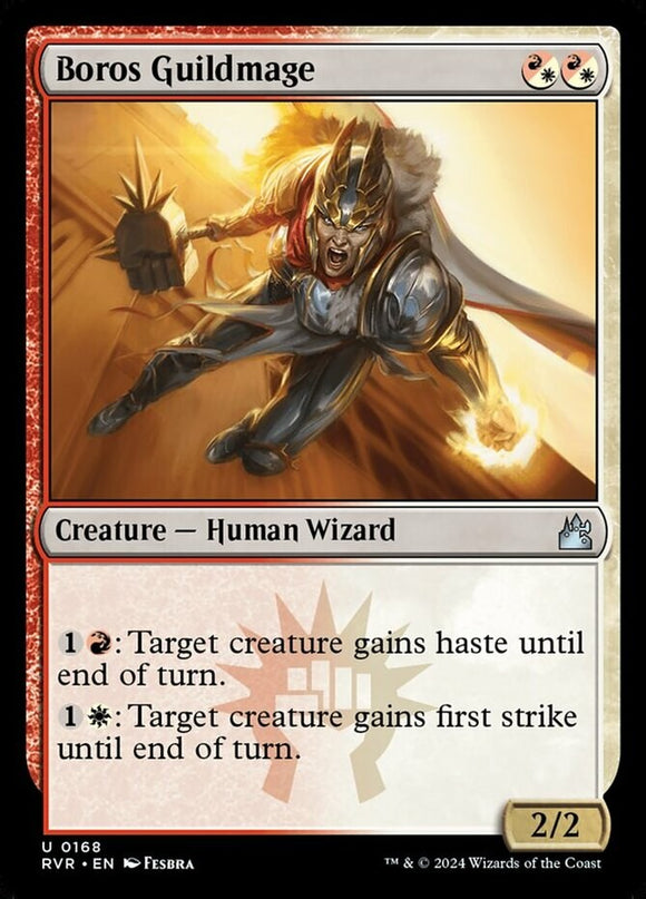 Boros Guildmage - Ravnica Remastered - English - NM - MTG