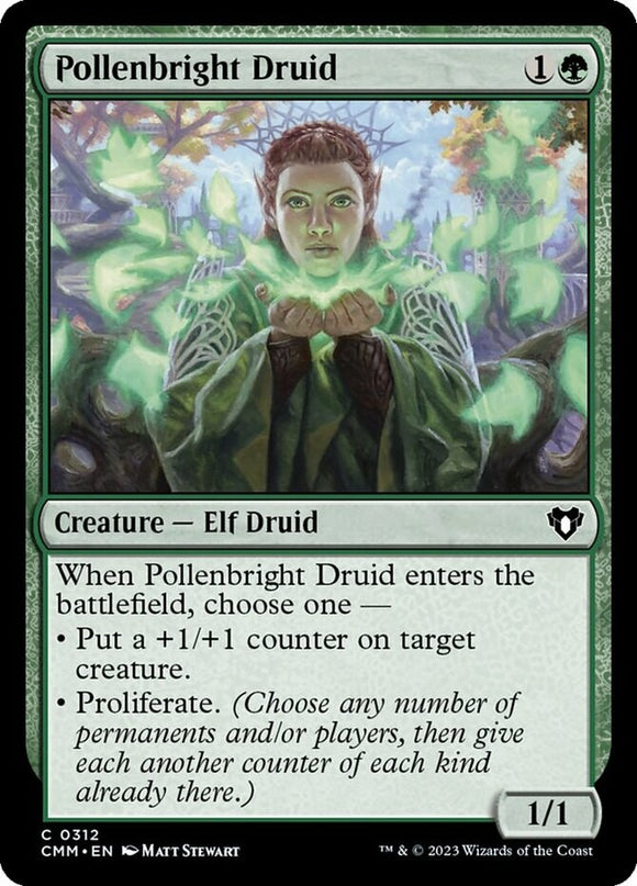 Pollenbright Druid - Commander Masters - English - NM - MTG