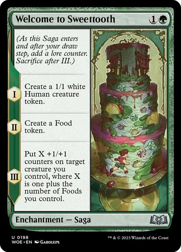 Welcome to Sweettooth - Wilds of Eldraine - English - NM - MTG