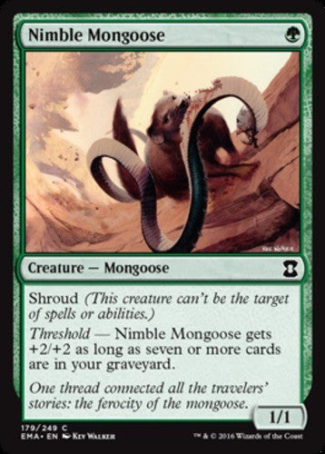 Nimble Mongoose - Eternal Masters - English - NM - MTG