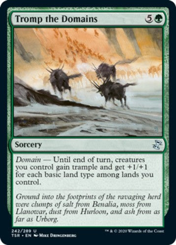 Tromp the Domains - Time Spiral Remastered - English - NM - MTG