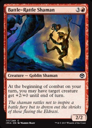 Battle-Rattle Shaman - Iconic Masters - English - NM - MTG