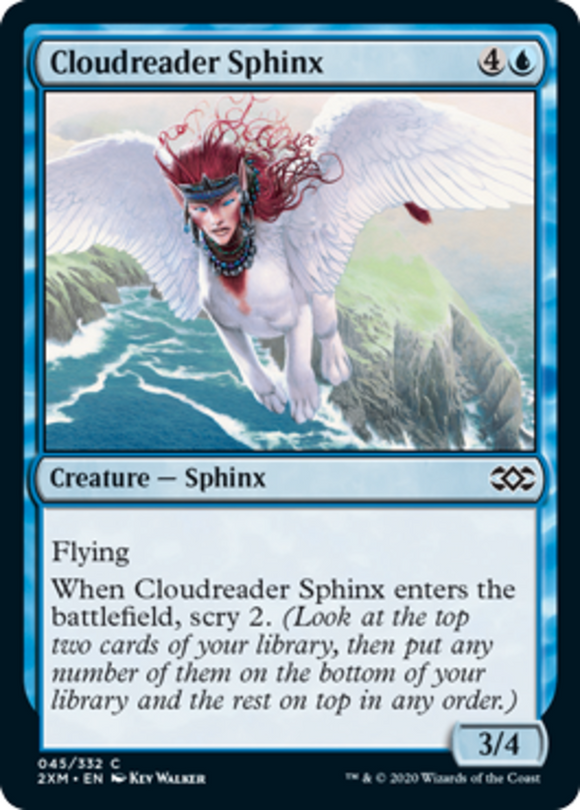 Cloudreader Sphinx - Double Masters - English - NM - MTG