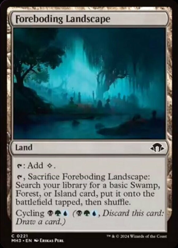 Foreboding Landscape - Modern Horizons 3 - English - NM - MTG