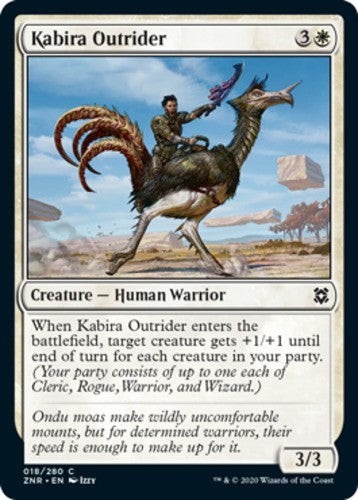 Kabira Outrider - Zendikar Rising - English - NM - MTG