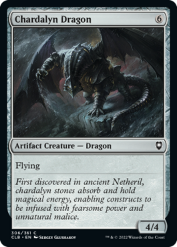 Chardalyn Dragon - Battle for Baldur's Gate - English - NM - MTG