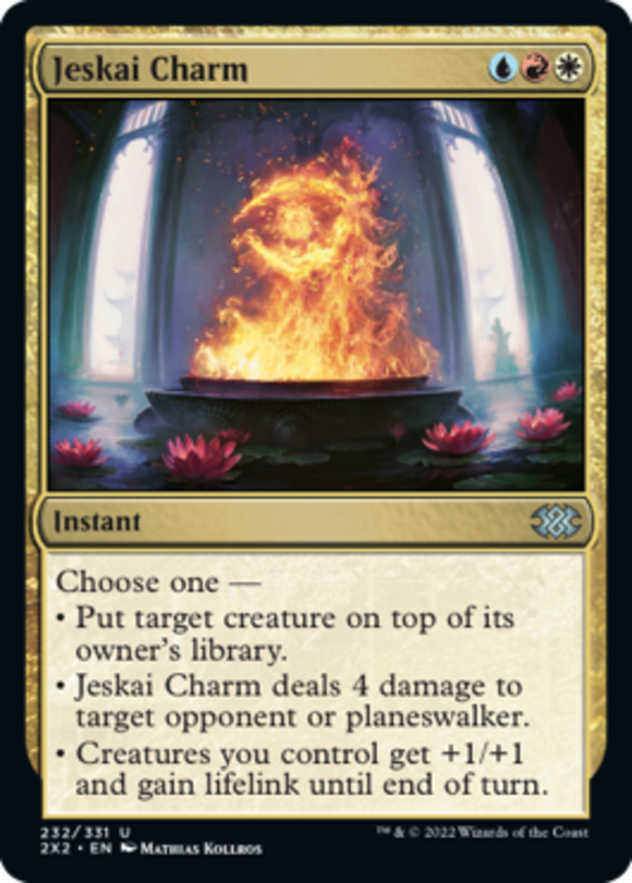 Jeskai Charm - Double Masters 2022 - English - NM - MTG