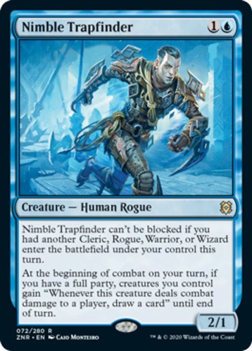 Nimble Trapfinder - Zendikar Rising - English - NM - MTG