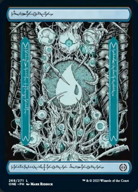 Island (268) - Phyrexian - Phyrexia: All Will Be One - English - NM - MTG