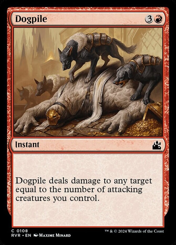 Dogpile - Ravnica Remastered - English - NM - MTG