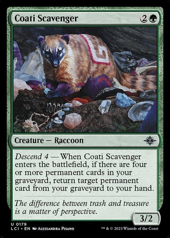 Coati Scavenger - Lost Caverns of Ixalan - English - NM - MTG