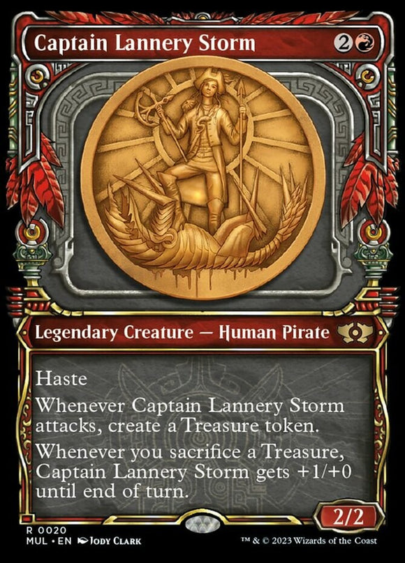 Captain Lannery Storm - March of the Machines: Multiverse Legends - English - NM