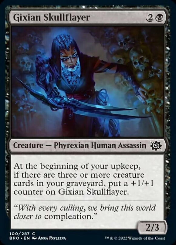 Gixian Skullflayer - The Brothers' War - English - NM - MTG
