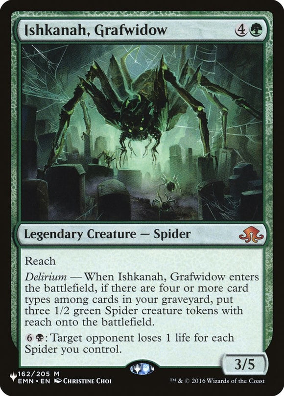 Ishkanah, Grafwidow - The List - The List - English - NM - MTG