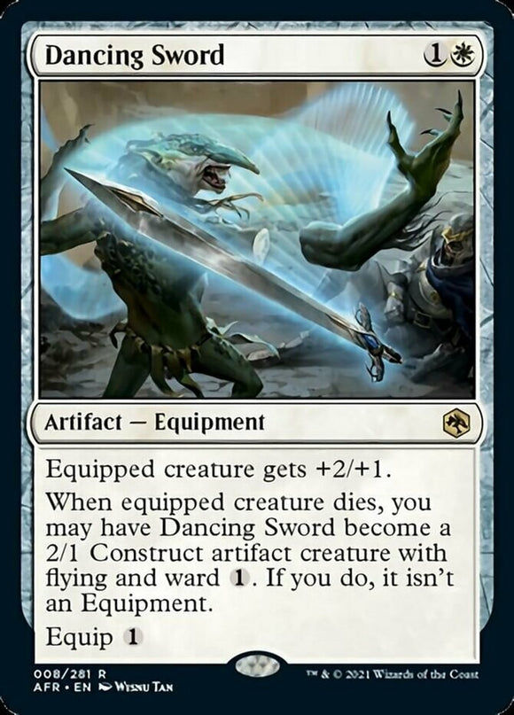 Dancing Sword - Forgotten Realms - English - NM - MTG