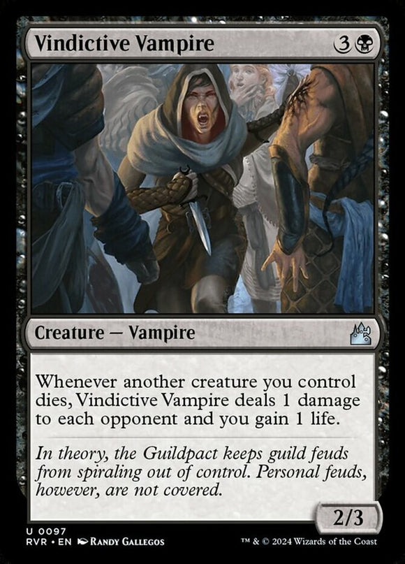 Vindictive Vampire - Ravnica Remastered - English - NM - MTG