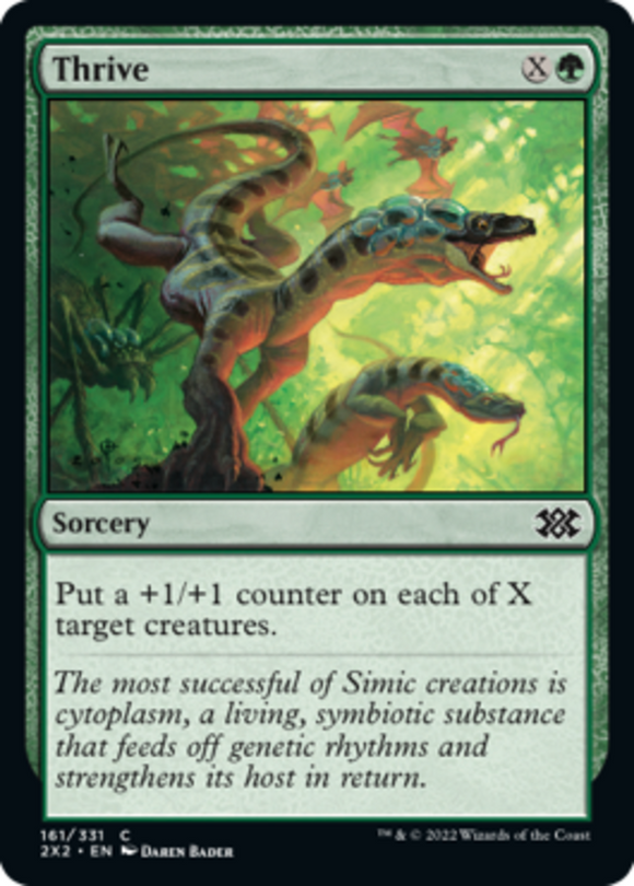 Thrive - Double Masters 2022 - English - NM - MTG