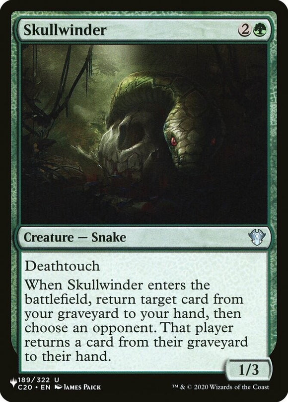 Skullwinder - The List - The List - English - NM - MTG
