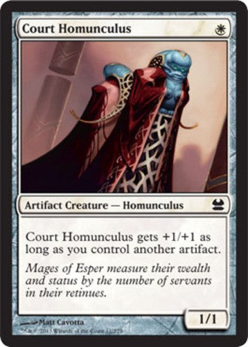 Court Homunculus - Modern Masters 2013 - English - NM - MTG