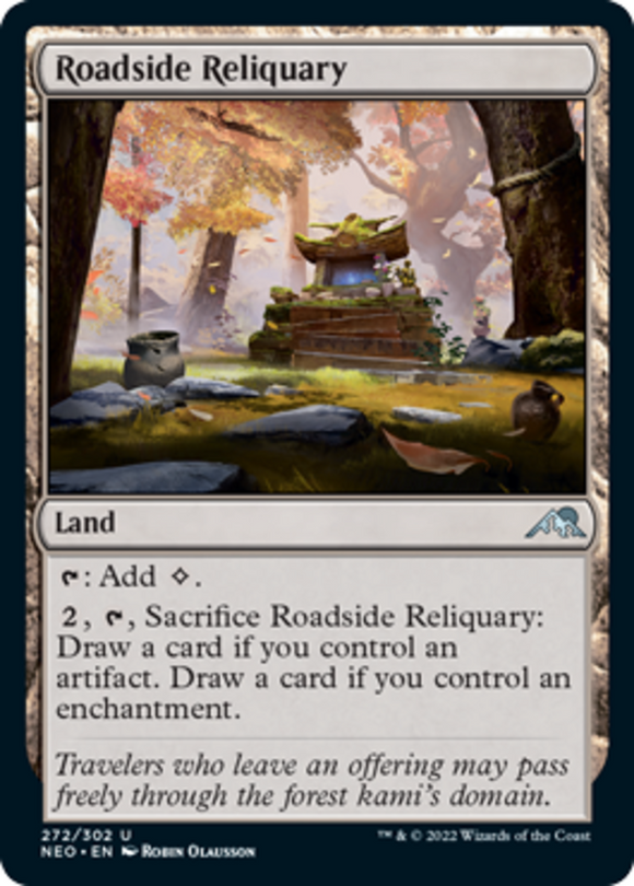 Roadside Reliquary - Kamigawa: Neon Dynasty - English - NM - MTG