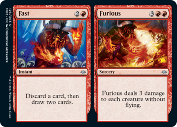 Fast // Furious - Modern Horizons 2 - English - NM - MTG