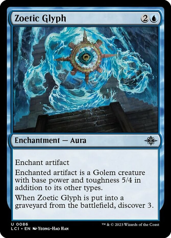 Zoetic Glyph - Lost Caverns of Ixalan - English - NM - MTG
