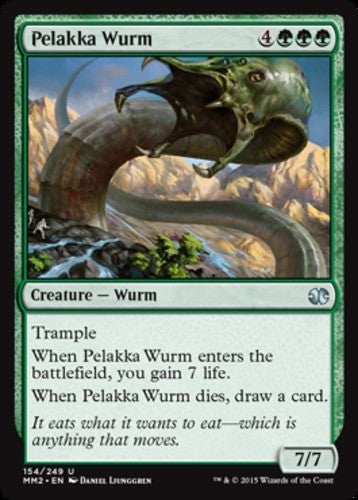 Pelakka Wurm - Modern Masters 2015 - English - NM - MTG