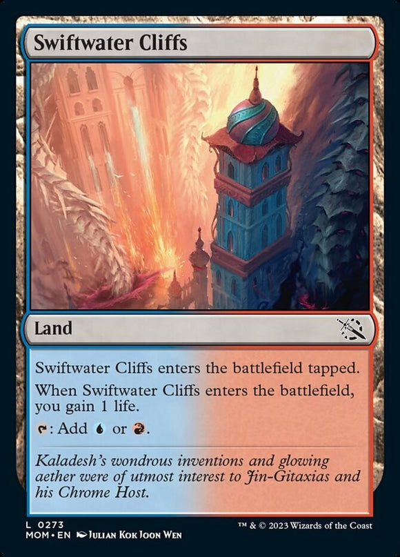 Swiftwater Cliffs - March of the Machines - English - NM - MTG