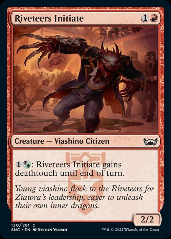 Riveteers Initiate - Streets of New Capenna - English - NM - MTG
