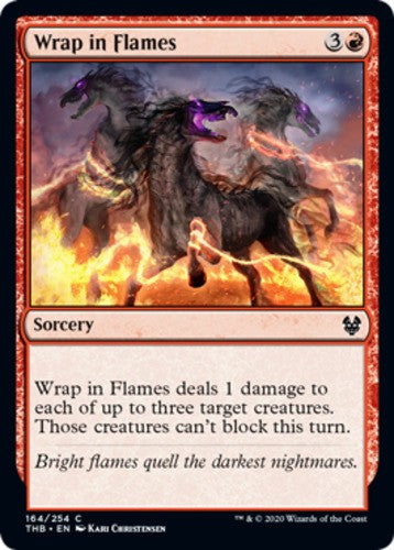 Wrap in Flames - Theros Beyond Death - English - NM - MTG