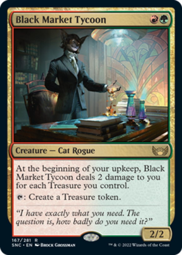 Black Market Tycoon - Streets of New Capenna - English - NM - MTG