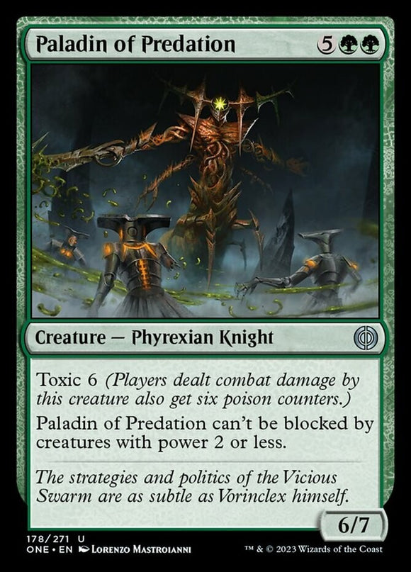Paladin of Predation - Phyrexia: All Will Be One - English - NM - MTG