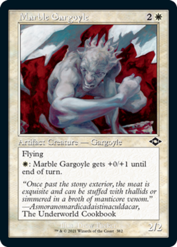 Marble Gargoyle - Retro Frame - Modern Horizons 2 - English - NM - MTG
