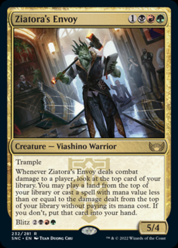 Ziatora's Envoy - Streets of New Capenna - English - NM - MTG