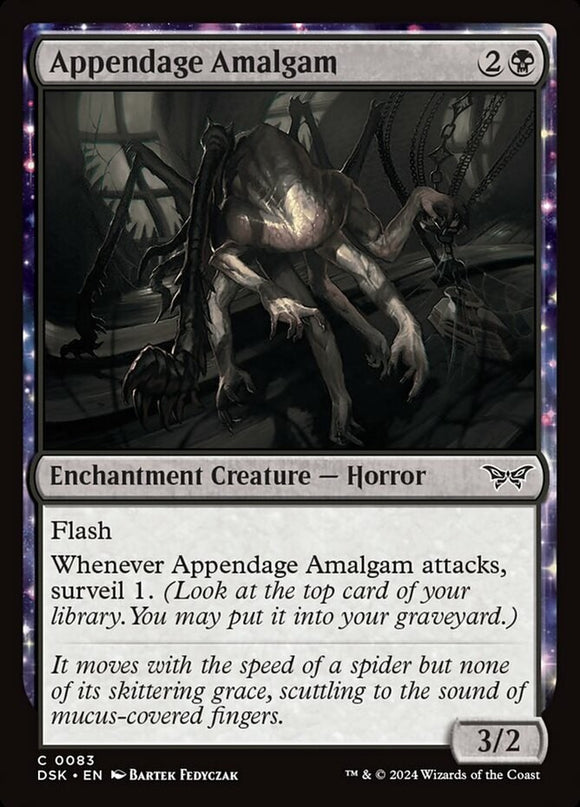 Appendage Amalgam - Duskmourn: House of Horror - English - NM - MTG