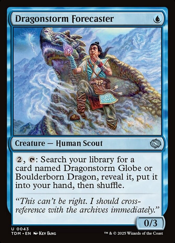 Dragonstorm Forecaster - Tarkir: Dragonstorm - English - NM - MTG