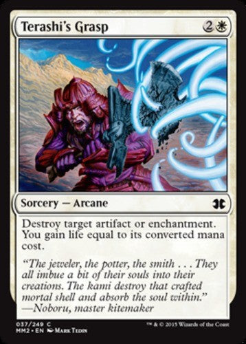 Terashi's Grasp - Modern Masters 2015 - English - NM - MTG
