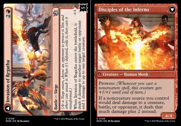 Invasion of Regatha // Disciples of the Inferno - March of the Machines - Englis