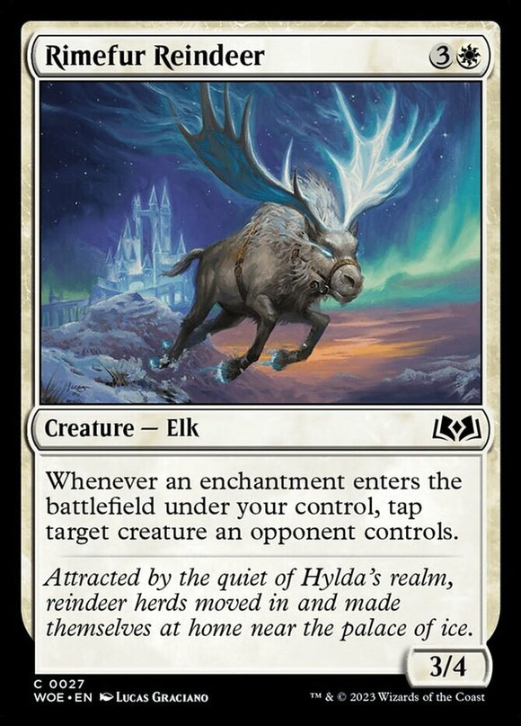 Rimefur Reindeer - Wilds of Eldraine - English - NM - MTG