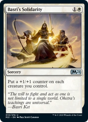 Basri's Solidarity - Core Set 2021 (M21) - English - NM - MTG