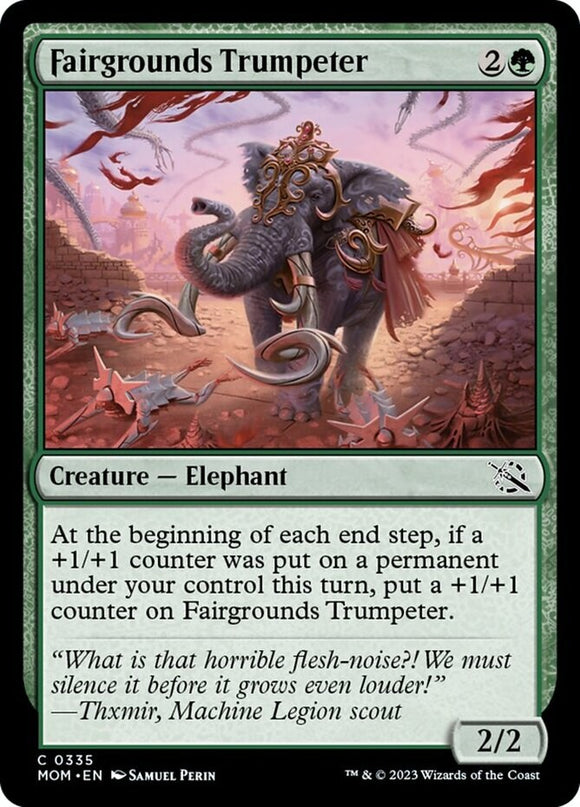 Fairgrounds Trumpeter - March of the Machines - English - NM - MTG
