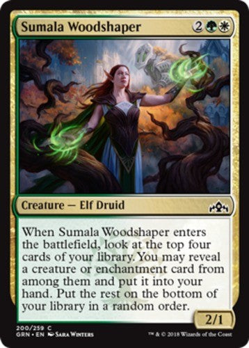 Sumala Woodshaper - Guilds of Ravnica - English - NM - MTG