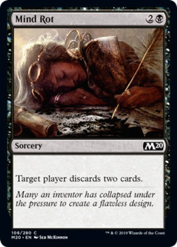 Mind Rot - Core Set 2020 (M20) - English - NM - MTG